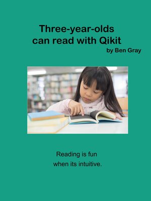 cover image of Three-Year-Olds Can Read with Qikit